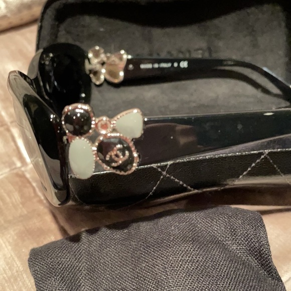 Chanel Gemstone Embellished Sunglasses - Picture 7 of 17